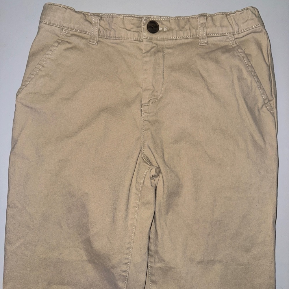 Jordache Skinny Pants Girls Size 14 Khaki Tan Stretch Twill 5-Pocket Casual Slim - Picture 8 of 11
